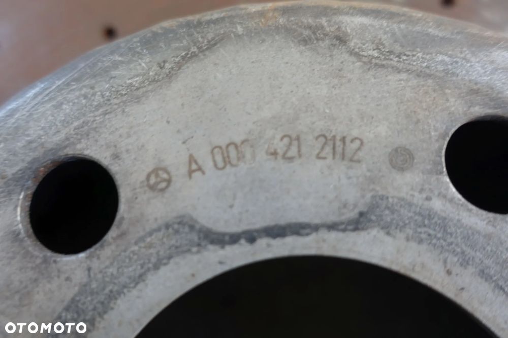 TARCZE HAMULCOWE PRZÓD MERCEDES W205 17r. 28mm c klasa ORYGINAŁ - 2