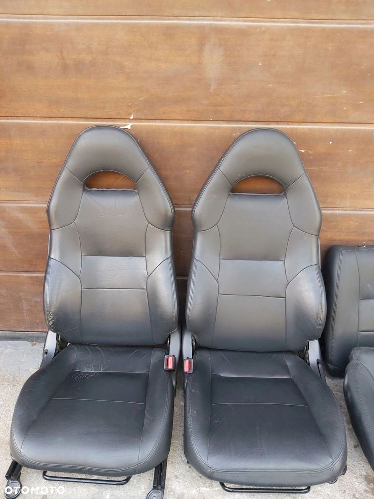 Toyota Celica VII fotel SKÓRA przód lewy prawy kanapa tył - 3