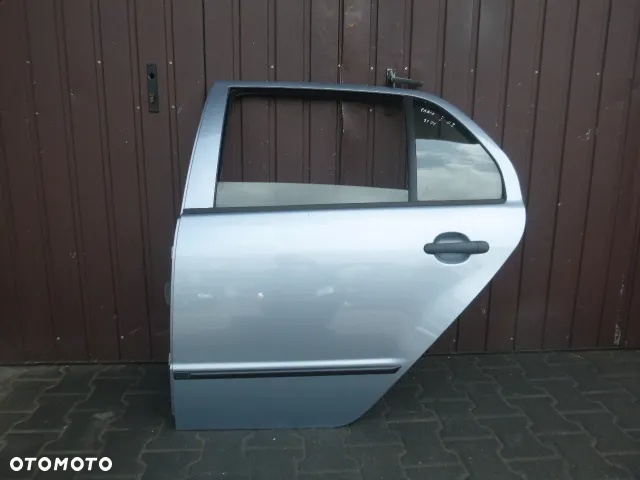 DRZWI LEWY TYŁ LEWE TYLNE SKODA FABIA I HB KOMPLETNE KOLOR 9151 - 4