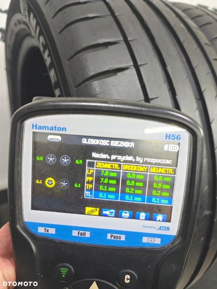225/50R18 michelin 2022 opona letnia 6,5mm 50997 - 9