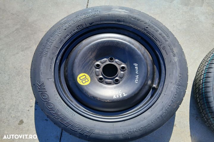 Roata de rezerva slim R16 AM51BA-12016 125/90 R16 4.0BX16X25 AM51BA-1 - 1