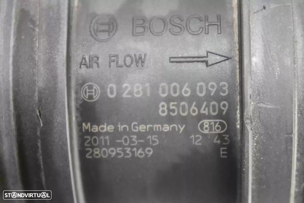 MEDIDOR DE MASSA DE AR BMW 3 2011 -8506409 - 2