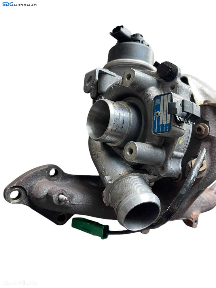 Turbo Turbina Turbosuflanta Peugeot 3008 2.0 Blue HDI 2009 - Prezent Cod 9807873180 [B4186] - 8