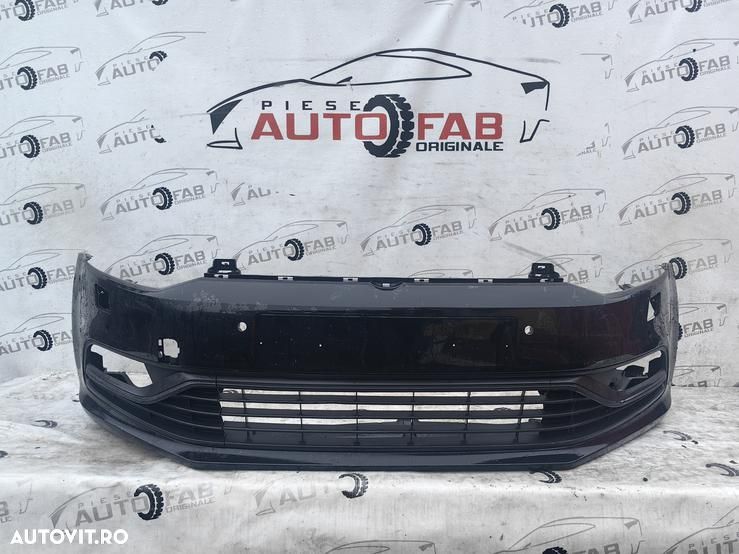 Bara fata Volkswagen Polo 6C Facelift an 2014-2017 Gauri pentru 4 senzori si spalatoare faruri - 1