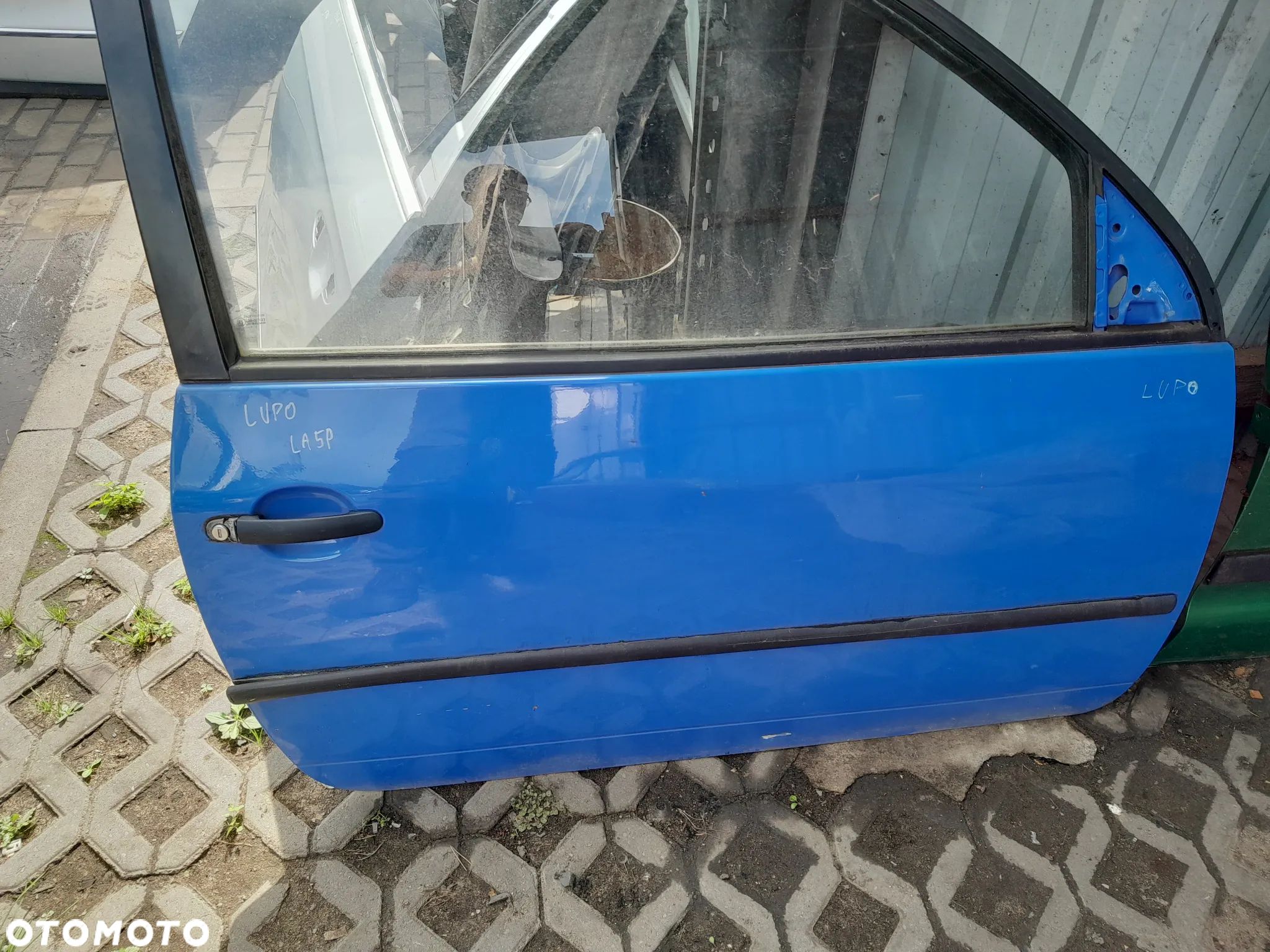 VW LUPO DRZWI PRAWE PRZEDNIE PRAWY PRZÓD KOLOR: LA5P - 1