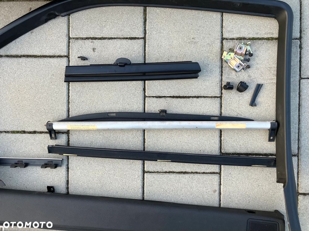 BOCZKI DRZWI BMW E38 PRZED LIFT WERSJA KRÓTKA ROLETKI ROLETY TRÓJKĄTY ZESTAW RARYTAS - 10
