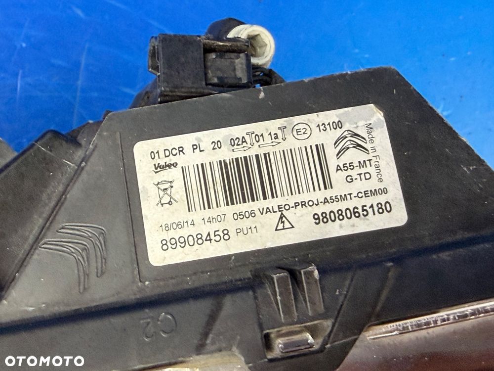 LEWY BI XENON LED CITROEN DS3 SKRĘTNA EUROPA BDB - 7