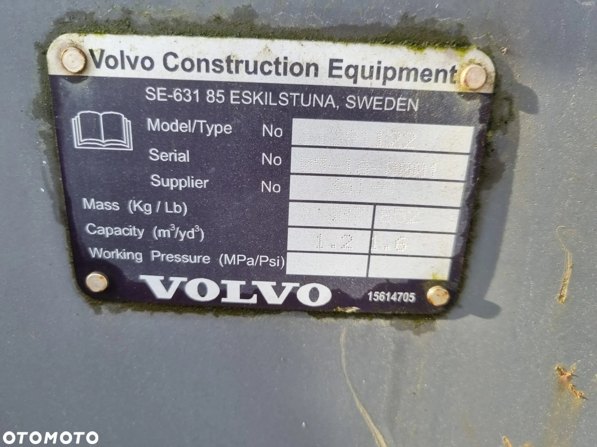 Łyżka łyżki do ładowarki Volvo L30 L35 2m 180 ładowarka Jcb manitou - 5