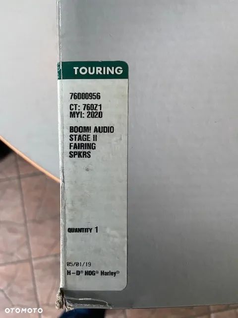 GŁOŚNIKI PRZÓD HARLEY TOURING Road Glide CVO Boom Audio Stage II 17- - 7