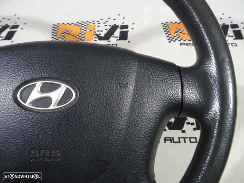 Volante Hyundai Santa Fé Ii (Cm)  Volante Hyundai Santa Fe Com Airbag - 4