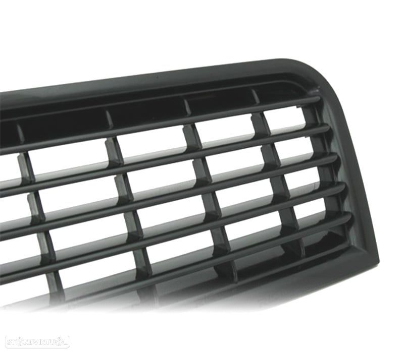 GRELHA FRONTAL SEM SIMBOLO AUDI A4 B6 00-04 PRETA - 3