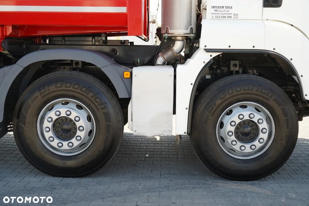MAN TGS 35.460 / 8X4 / WYWROTKA 2 STR / BORDMATIC / MEILLER KIPPER / AUTOMAT / EURO 6 - 25