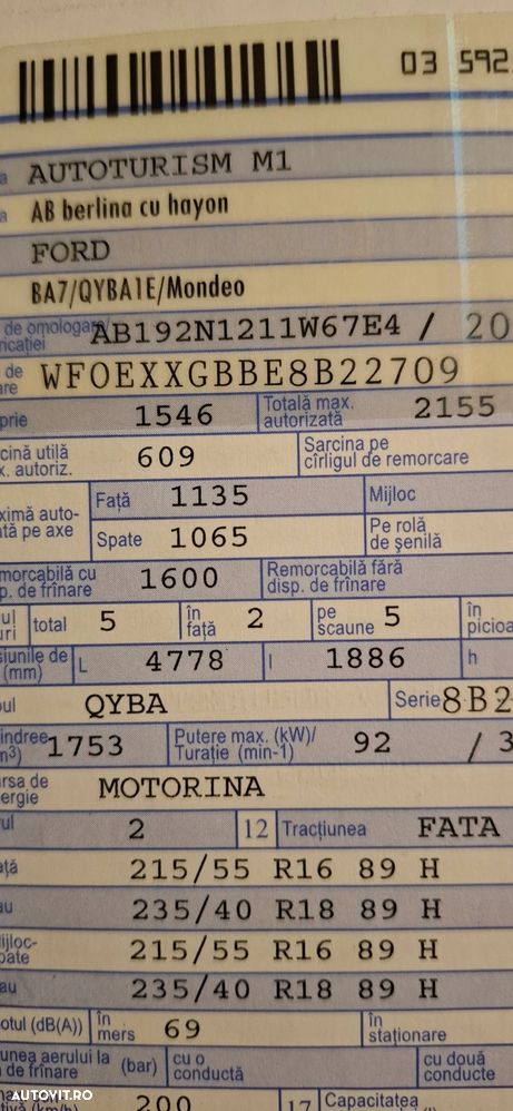 Ford Mondeo 1.8 TDCi Ambiente - 6