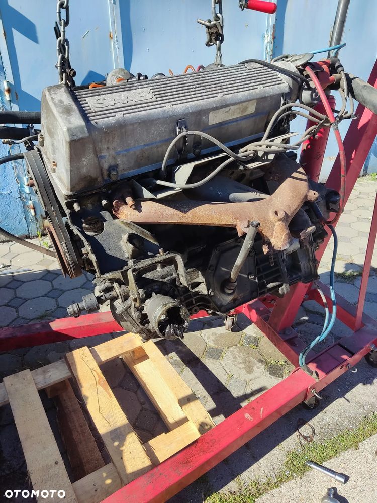 Saab 900 classic krokodyl silnik B201i, kompletny zespół napędowy - 7