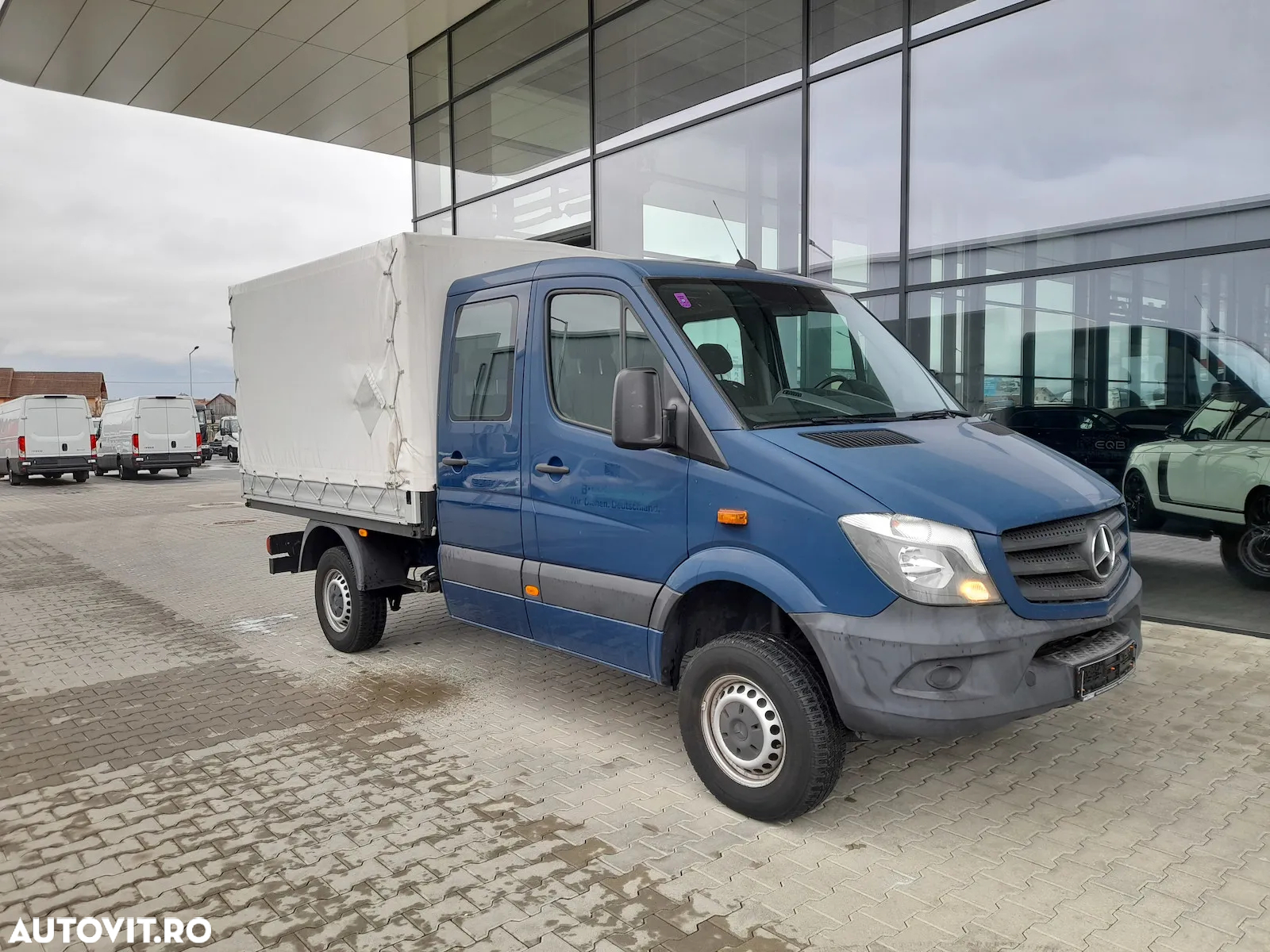 Mercedes-Benz Sprinter 316 DOKA 4X4+6 locuri cu bena transport - 4
