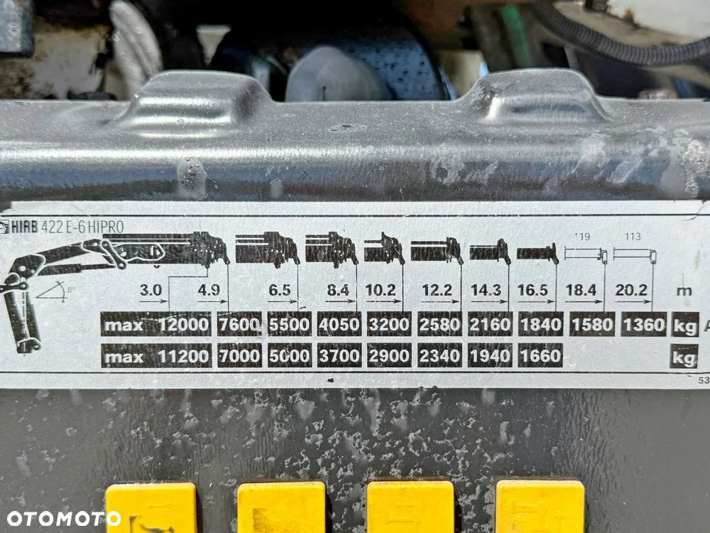 Scania R 440 * HIAB 422 E-6 HIPRO/PILOT+PRZYCZEPA / 6x4 - 8