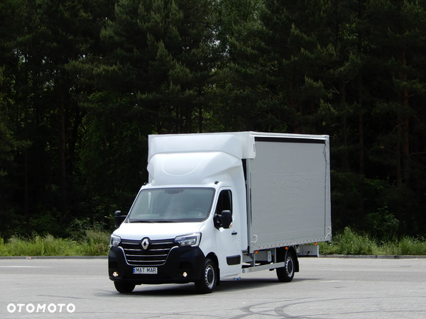 Renault Master 2.3 dCi 163 Km Firana Dwustronna Plandeka Zbrojona 4.86 Cm 10 E.Palet Stelaż Z Regulacja Dźwigniową Wysokość 2.35 Cm-2.60 Cm GWARANCJA FABRYCZNA Przebieg 3 Tys Km Stan Faktyczny Auta NOWY