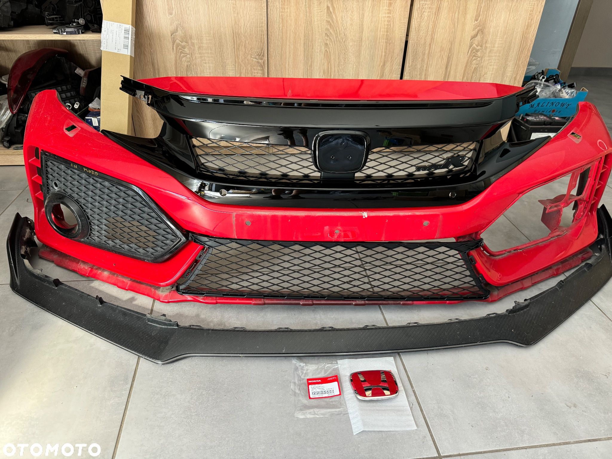 Honda Civic X zderzak Type-r - 1