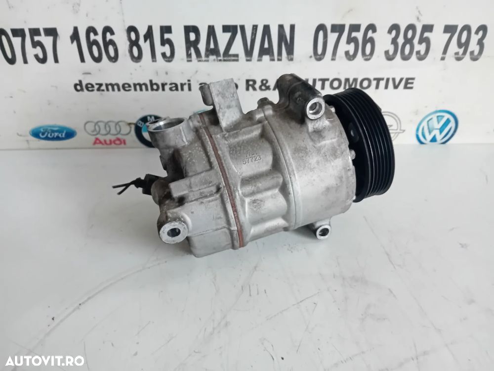 Compresor Clima AC Vw Golf 6 VI Touran Caddy Seat Skoda Octavia Leon 1.6 Tdi Euro 5 Motor CAY - 5