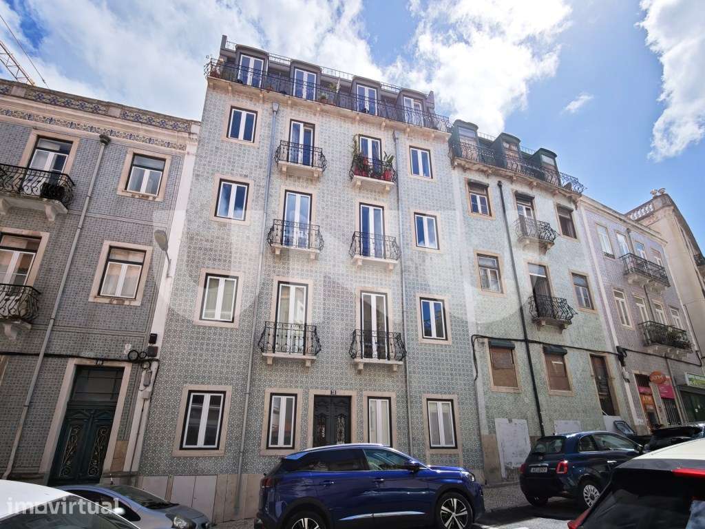 Apartamento T1 na Graça com 2 terraços - Grande imagem: 3/18