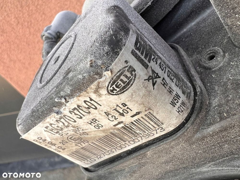 Lampa przednia OPEL ASTRA III H KOMPLET EUROPA ORYGINALNE HELLA - 8