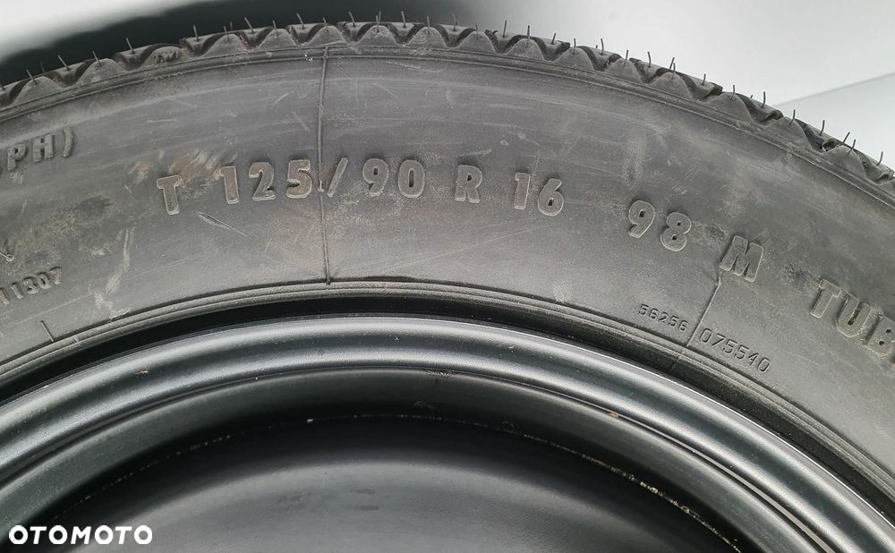 KOŁO ZAPASOWE DOJAZDOWE 125/90/R16 5X108 FORD MONDEO MK4 6G92-1A479-AA - 2