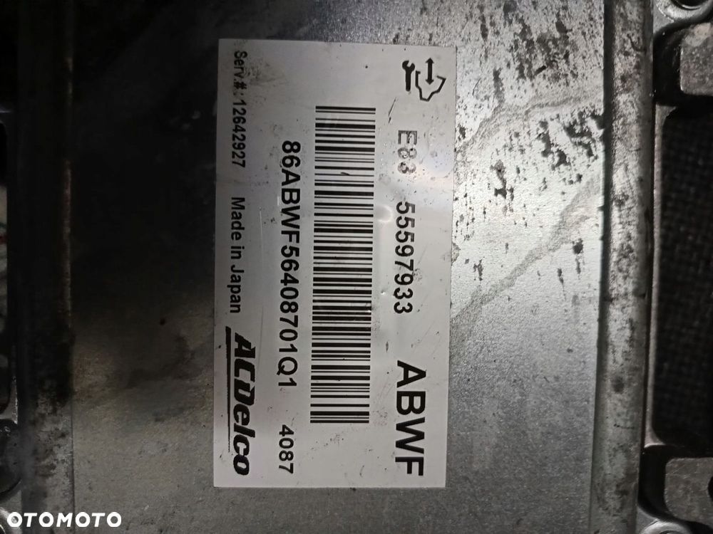 OPEL CORSA D 1.2 KOMPUTER ECUE83 55597933 ABWF PIN - 2