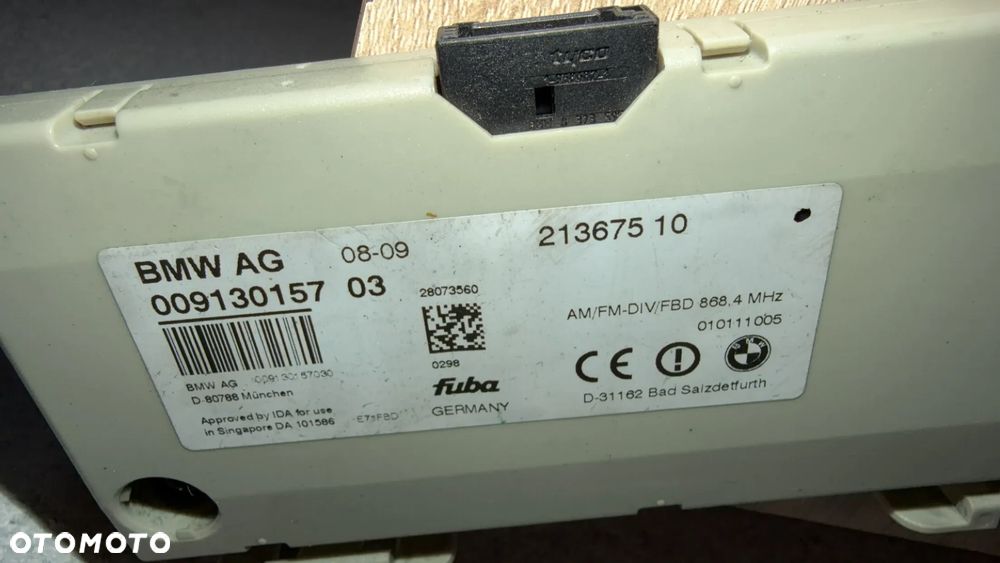 WZMACNIACZ ANTENOWY BMW E72 E71 9130157 - 3