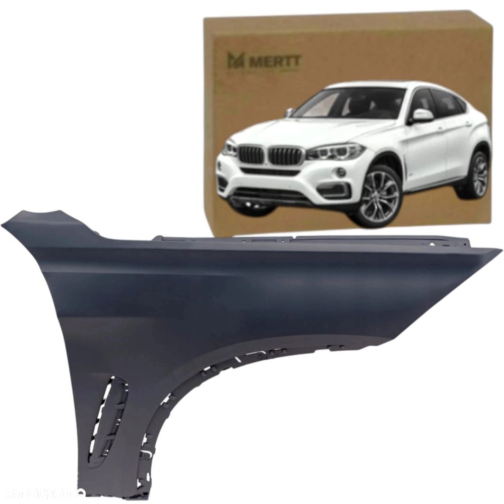 BŁOTNIK PRZEDNI PRZÓD PRAWY 51657418956 NOWY BMW X6 F16 2014-2019 - 2