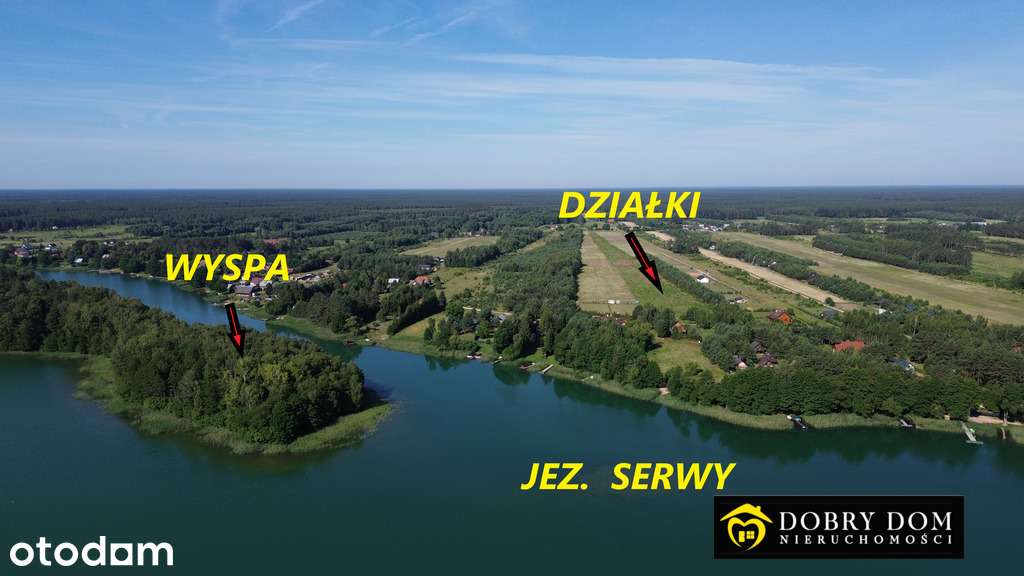 Okazja*4działki budowlane nad Serwami - Pełny obrazek: 3/8