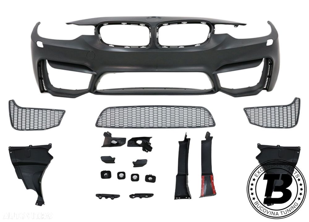 Bara Fata compatibila cu BMW Seria 3 F30 F31 M3 Design - 11