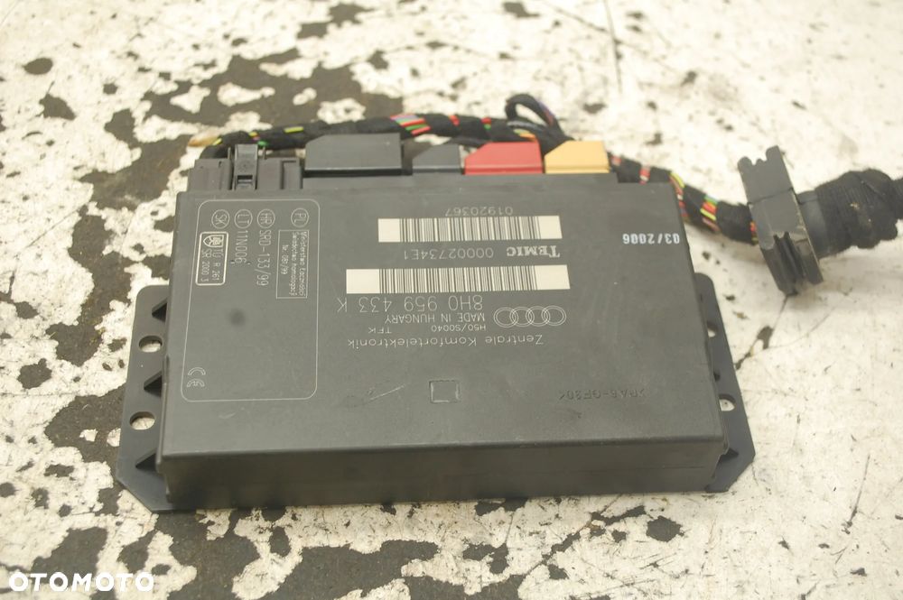 MODUŁ KOMFORTU 8H0959433K AUDI A4 B7  B6 CABRIO - 1