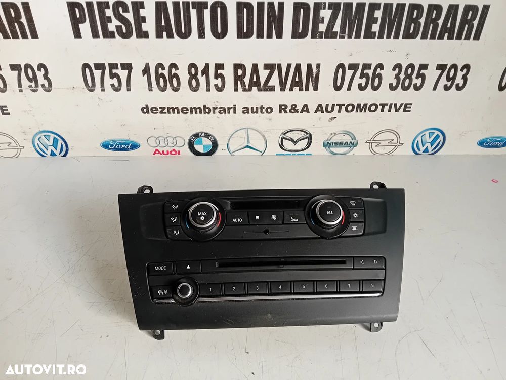 Panou Modul Comanda Clima Climatronic Interfata Radio Cd Navi Bmw X3 F25 X4 F26 Volan Stanga - 3