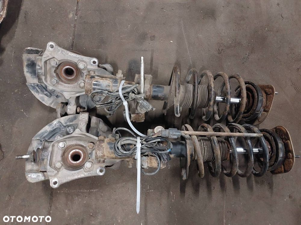 AMORTYZATOR SPRĘŻYNA ZWROTNICA LEWY PRZÓD + PRAWY PRZÓD VOLVO S80 I 2.5 T - 4