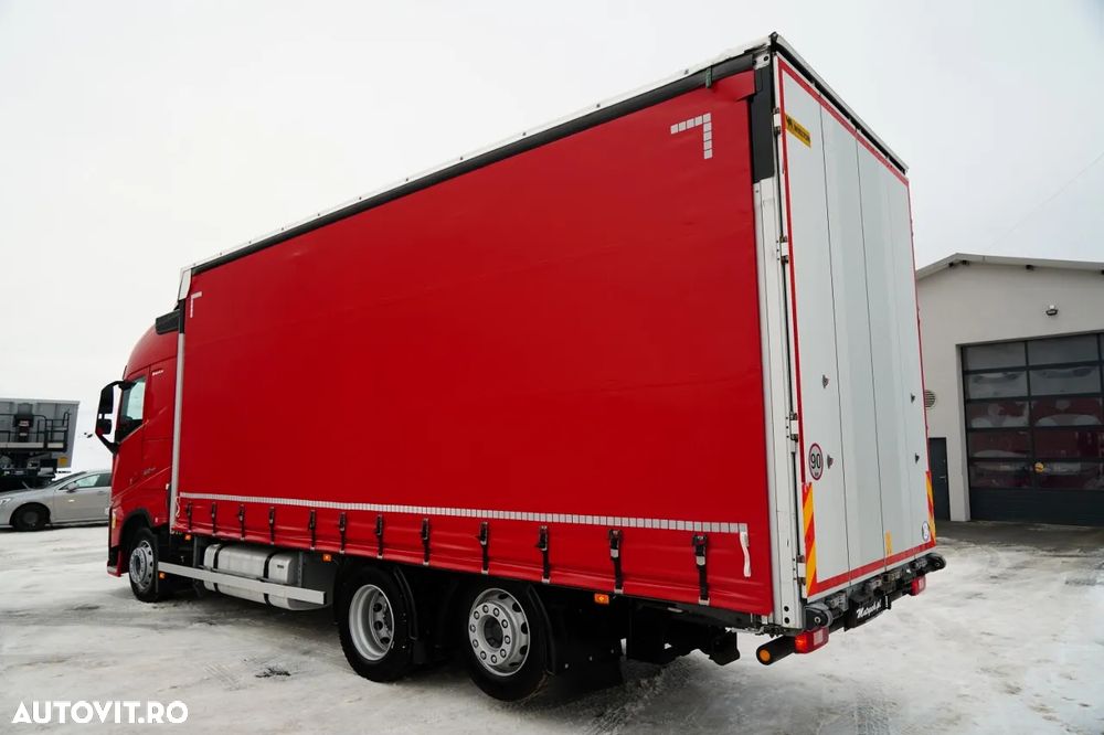 Volvo FH 460 / 7.45 M CORTINĂ / SOLO / I-SAVE / I-PARK COOL / PUNTE RIDICABILĂ ȘI DIRECȚIE / - 3
