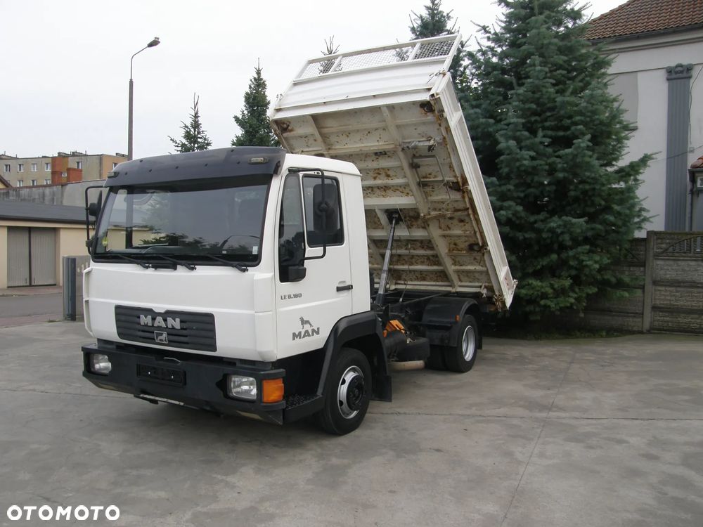 MAN LE 8.180 2004rok wywrotka Meiller-Kipper z Niemiec
