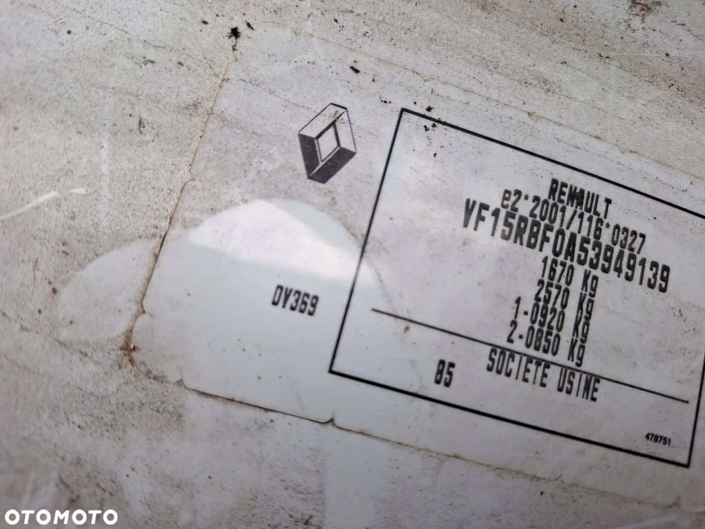 RENAULT CLIO IV KANGOO CAPTUR MICRA SILNIK 1.5 DCI 75 K9KE628 K9K628 - 10