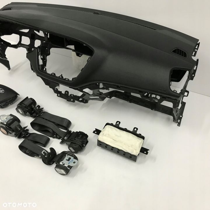 HUYNDAI i20 DESKA ROZDZIELCZA KONSOLA KOKPIT PULPIT PODUSZKI AIRBAG AIR BAG PASY KIT SET - 3