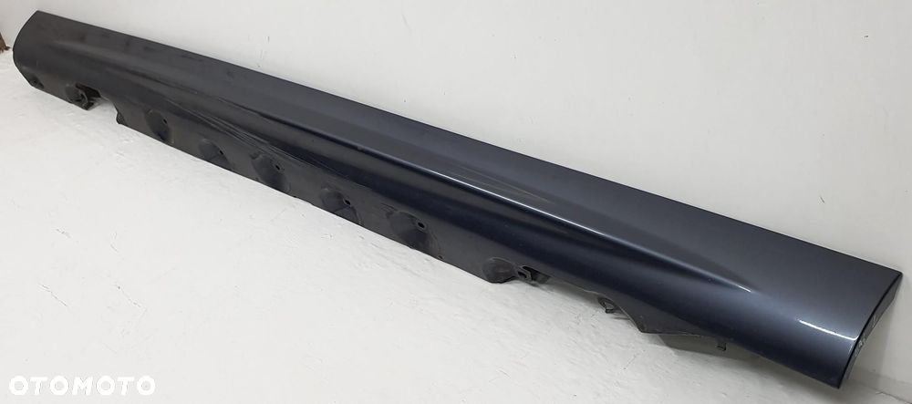 LISTWA NAKŁADKA PROGU PROGOWA LEWA STAHLGRAU METALLIC 400 BMW 3 E46 CABRIO - 2