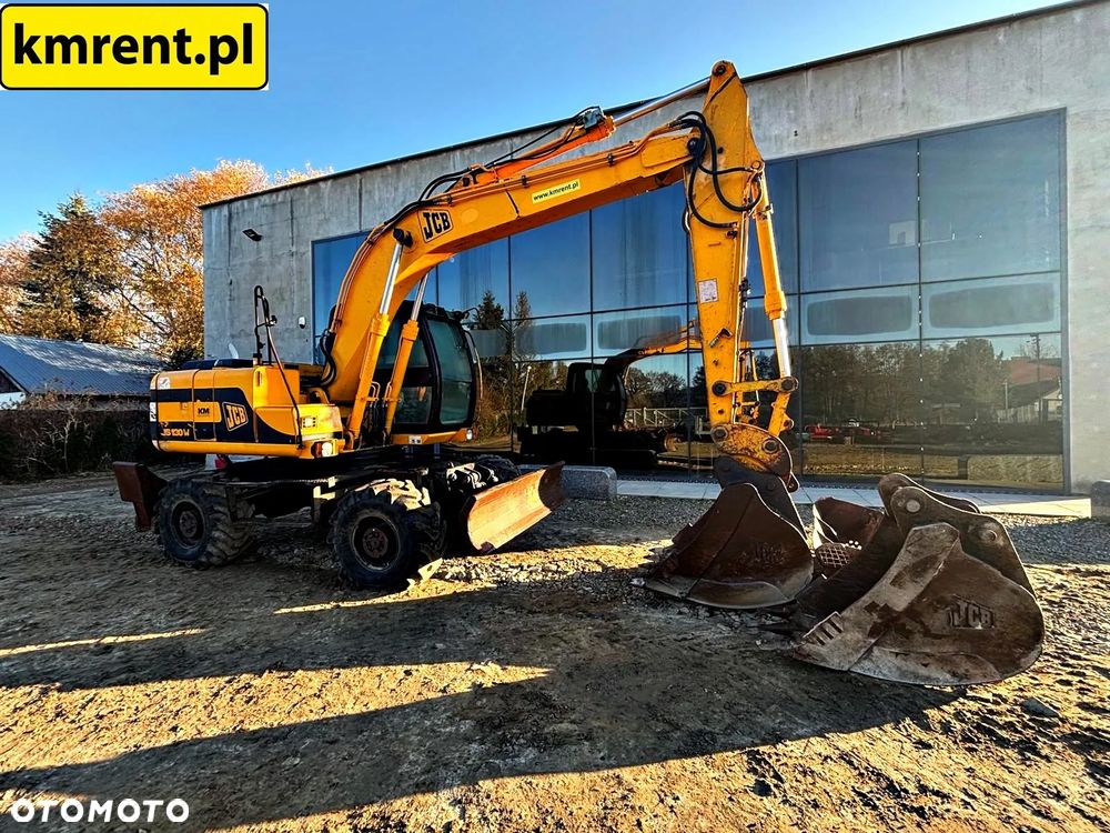 JCB JS 130 W KOPARKA KOŁOWA 2002r. | KOMATSU PW 140 CAT LIEBHERR 313 315 316 JCB JS 145 - 4
