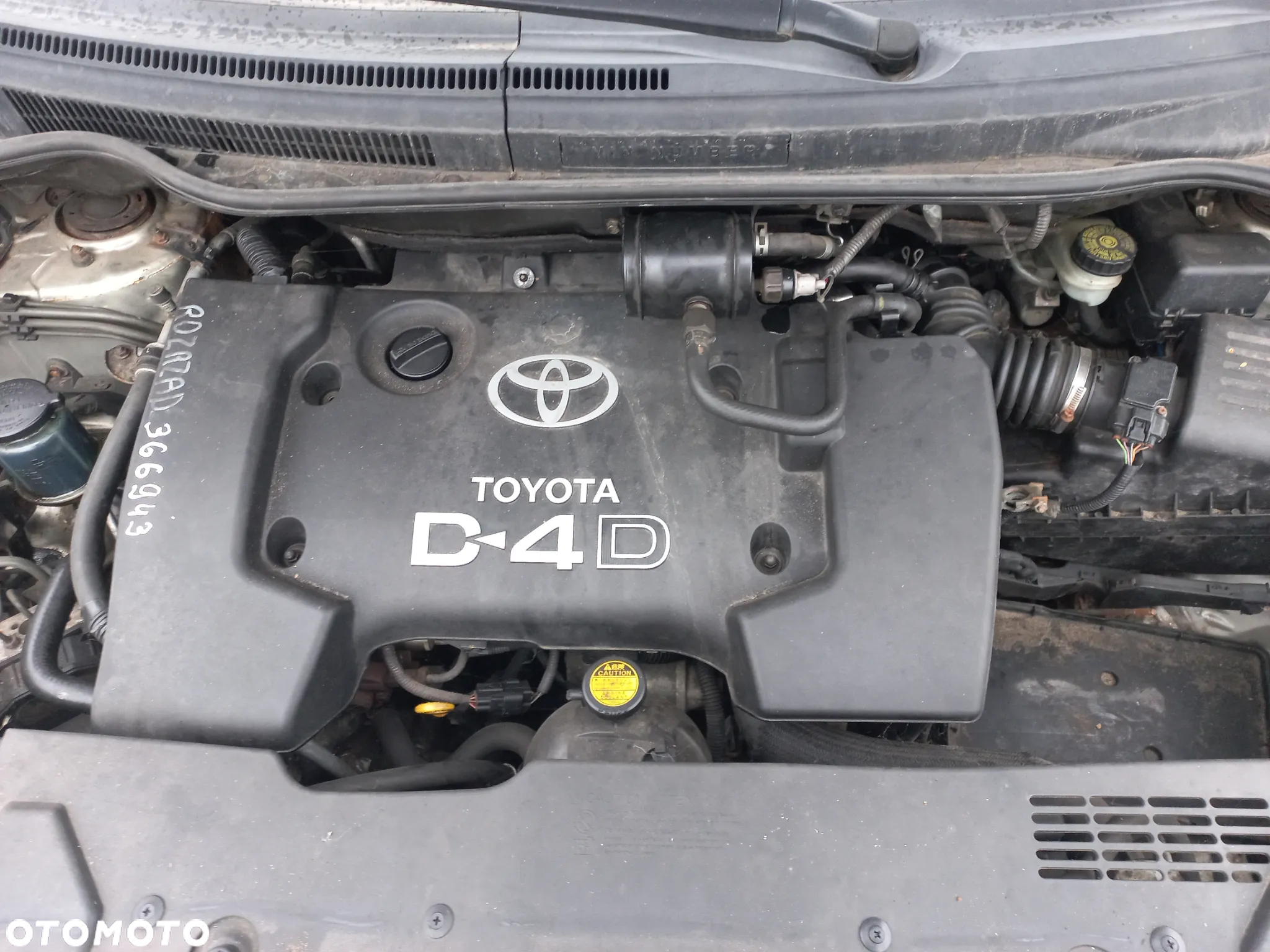 Toyota Corolla Verso 2.0 D4D 116KM 05r wszystkie części 1C0 maka drzwi zderzak - 5