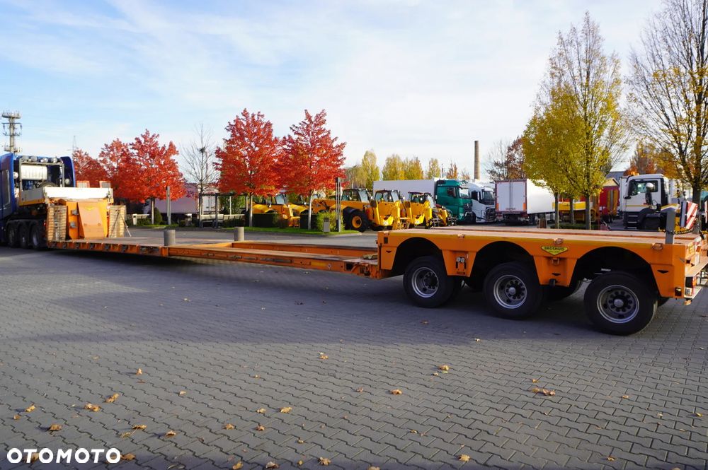 Broshuis 3ABD-48 61.0t / 40 ton ładowności / 3 osie skrętne / zawieszenie hydrauliczne - 8