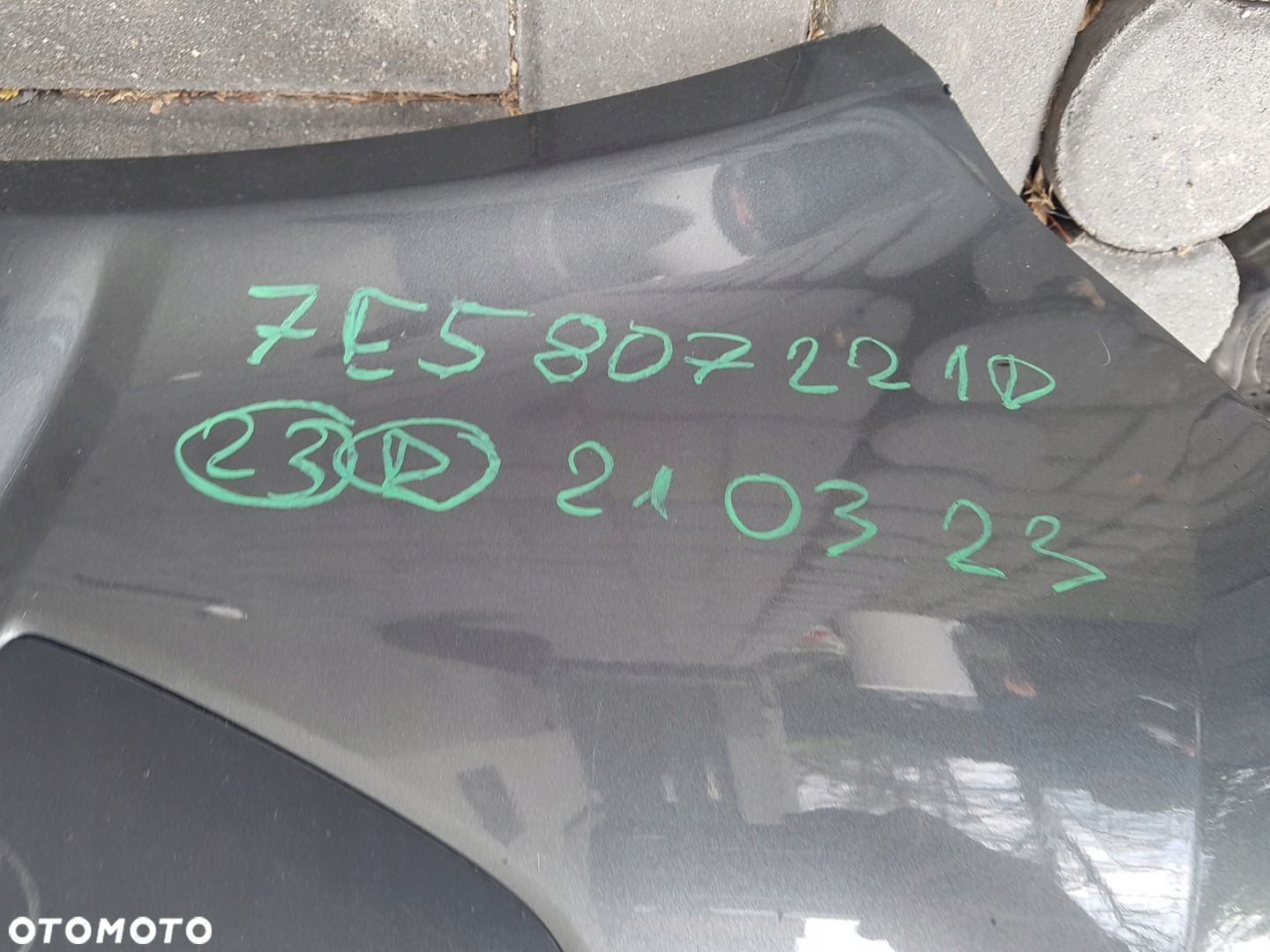 VW T6 Caravella Multivan zderzak przód 7E5807221D - 8