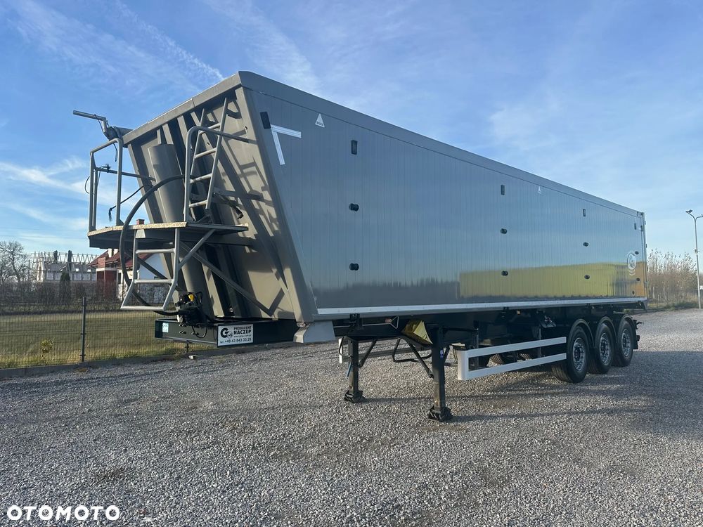 Gras NACZEPA / WYWROTKA / GRAS / 55M3 / KLAPO- DRZWI / JAK NOWA - 1