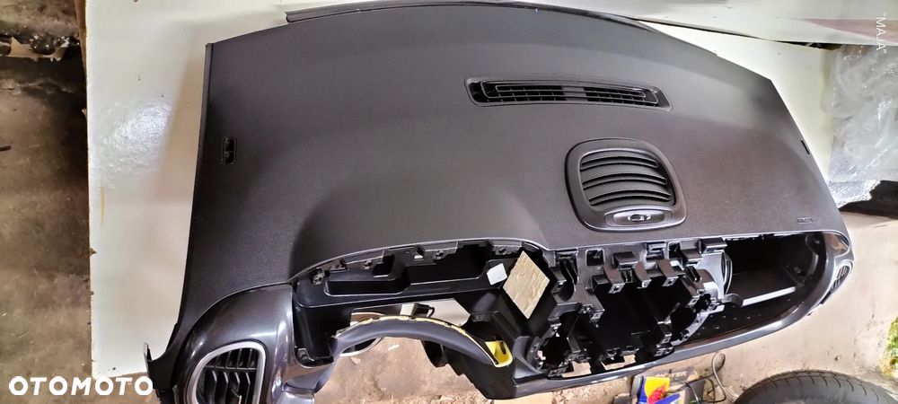 FIAT 500L KOMPELT PODUSZEK DESKA KONSOLA AIRBAG KIEROWCA PASAŻER ORYGINAŁ DEMONTAŻ - 5