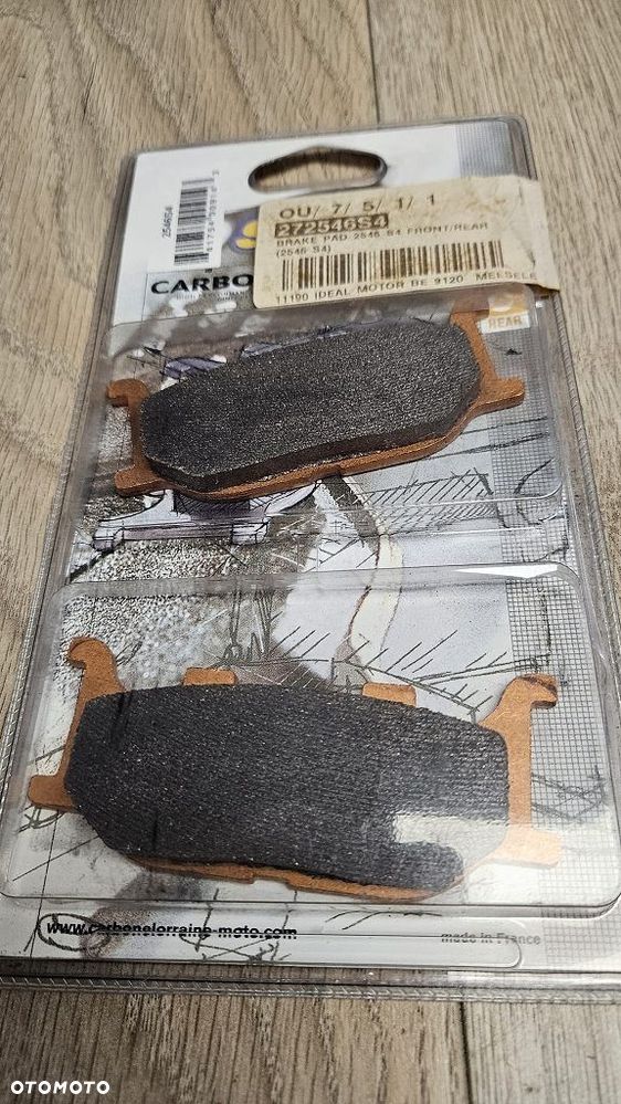 Klocki hamulcowe Carbone Lorraine CL Brakes 2546S4 Yamaha XVS FZ6 MT-03 - 2