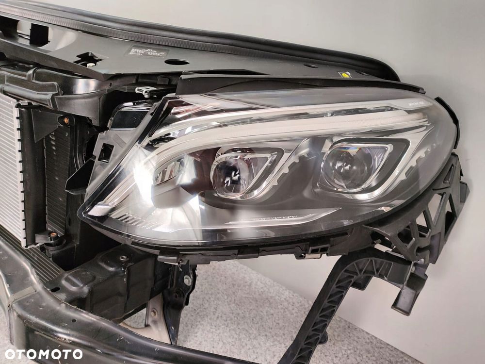 MERCEDES GLE W166 X166 AMG ZDERZAK CHŁODNICE PAS WZMOCNIENIE LAMPY LED - 6