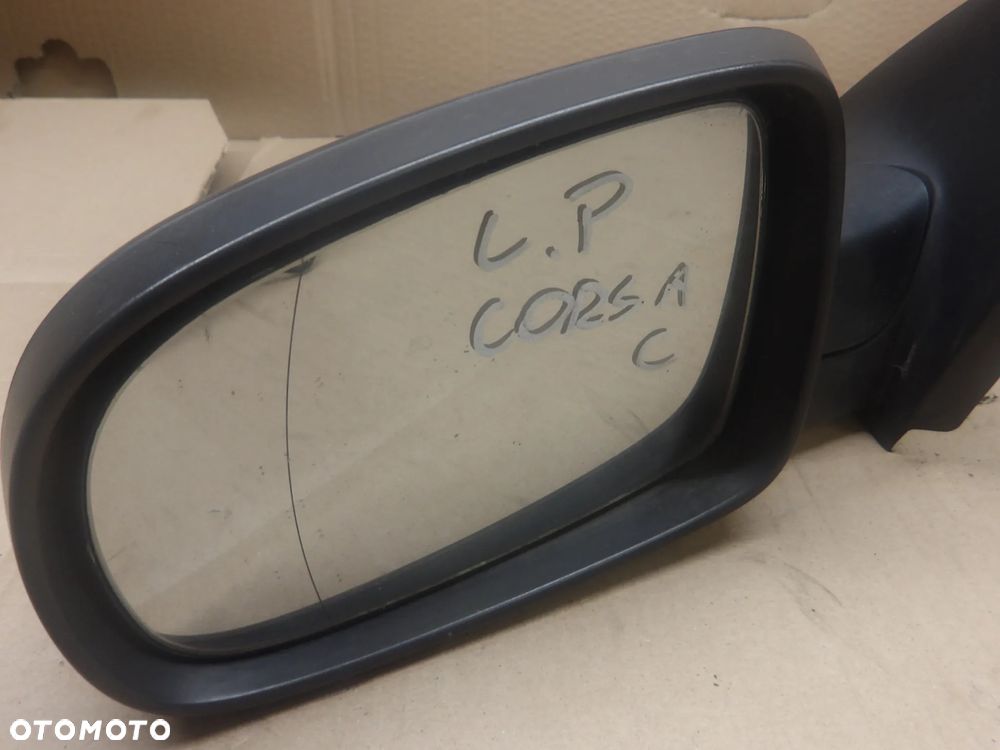 OPEL CORSA C LIFT 03-06 1.0B LUSTERKO ZEWNĘTNRZNE PRAWE LEWE MANUALNE - 2