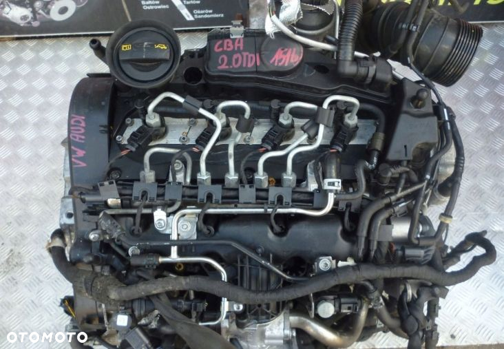 SILNIK KOMPLETNY VW AUDI 2.0 TDI CBA 151 TYS - 2