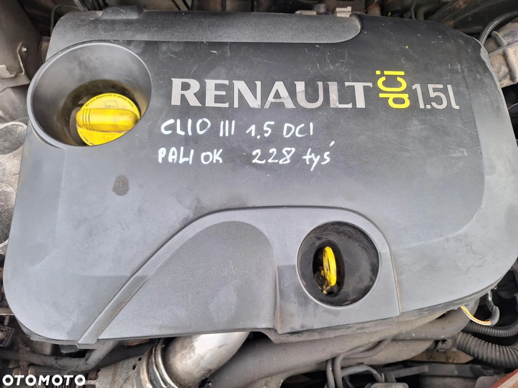 SILNIK 1.5 DCI K9KT766 RENAULT CLIO III KANGOO MODUS GWARANCJA - 1